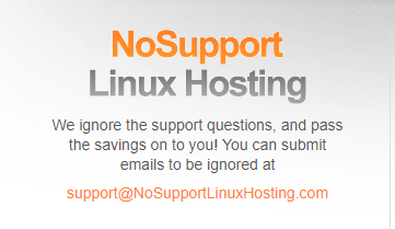 No Support Linux Hosting Review