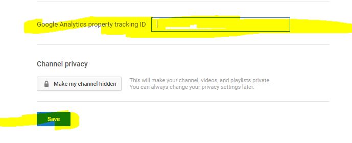 How To Add Google Analytics To A Youtube Brand Channel
