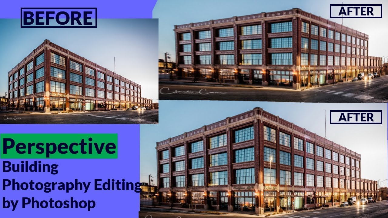 Perspective Real Estate Photography Editing | Photoshop Tutorial | Adobe Photoshop CC