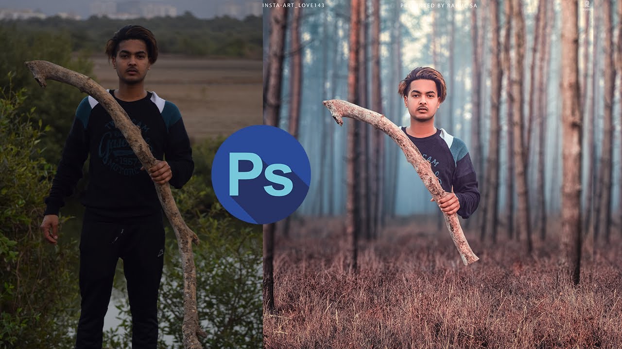 Adobe Photoshop Tutorial:  Creative Photo Manipulation Effects in photoshop cc 2019 #creative #photo