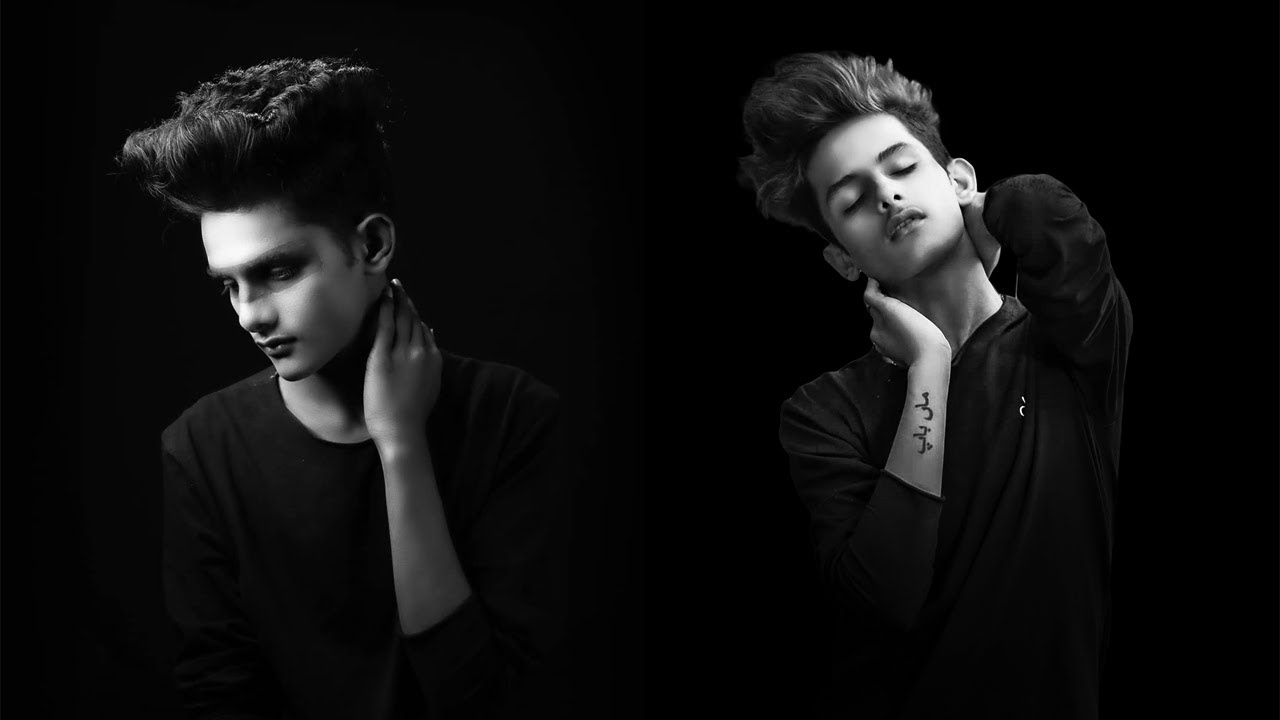 Black & White Portrait Effect | Photoshop Tutorial