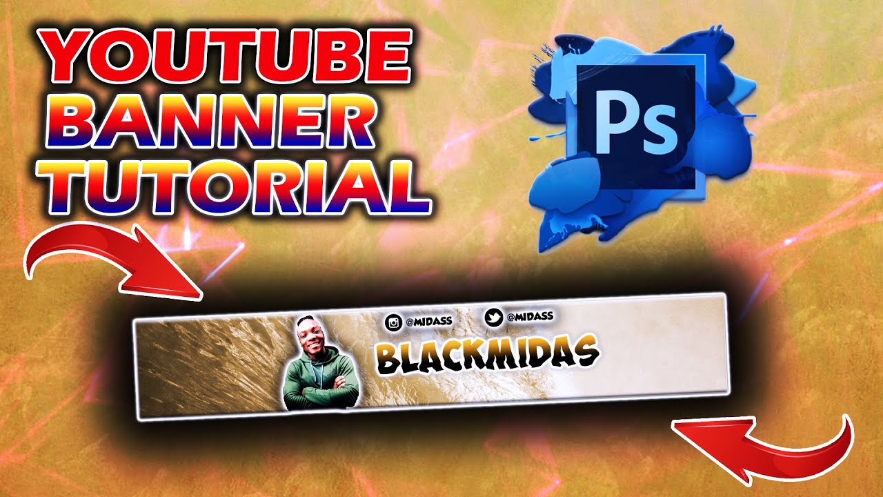 HOW TO MAKE A YOUTUBE BANNER IN ADOBE PHOTOSHOP CC/CS6 (WINDOWS/MAC) IN UNDER 15 MINUTES!