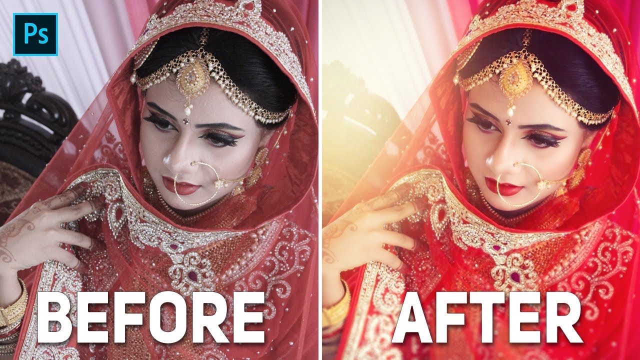 Best Way Of Editing Weddings Photography In Adobe Photoshop CC ।  Beginners Tutorials 2019