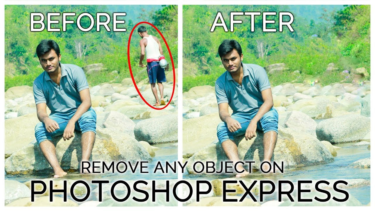 Adobe Photoshop Express-How to Remove Object from Photo in Android|Photoshop App for Android