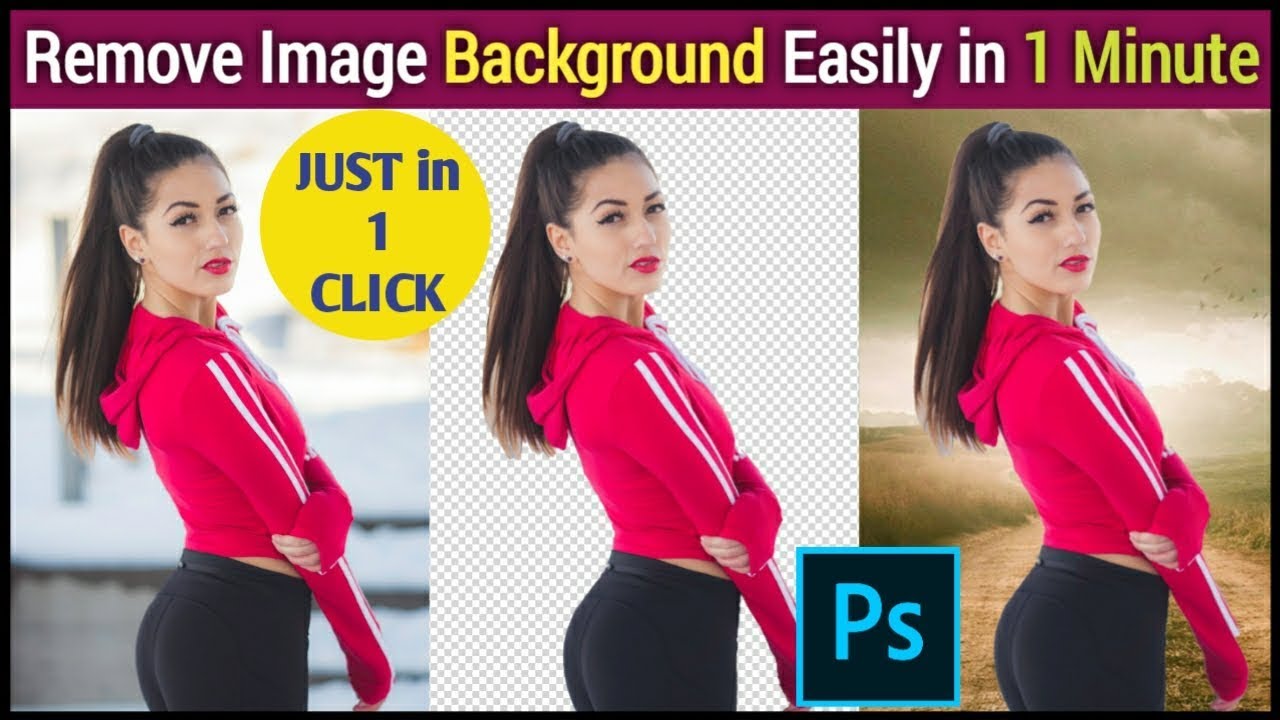How to Remove or Change Background Image in Adobe Photoshop CC 2020 | Photoshop CC Tutorial in Hindi