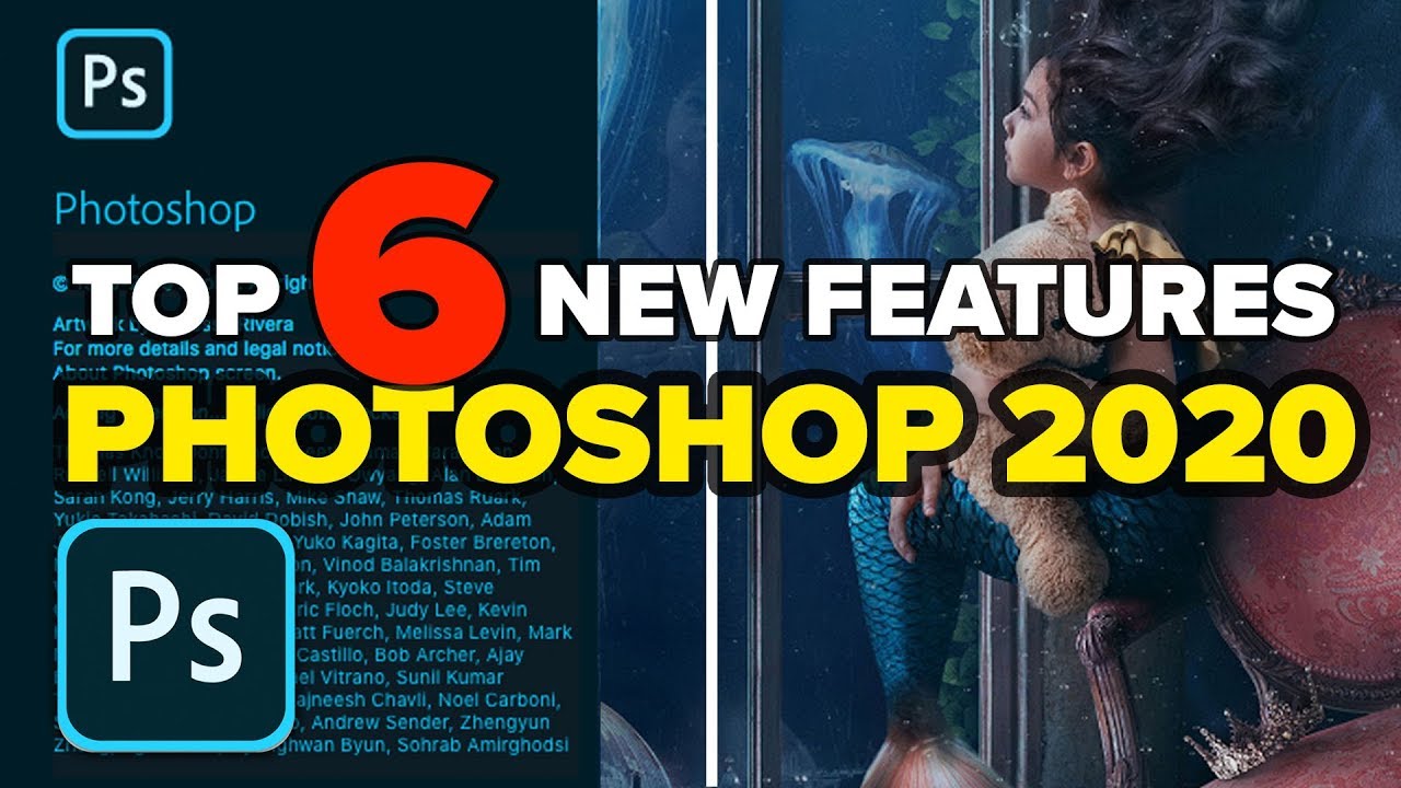 Photoshop 2020 TOP 6 NEW Features + BONUS TIPS