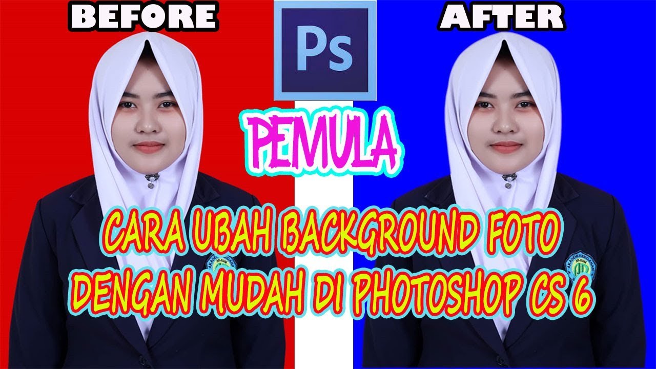 Cara Ubah Background Foto di Photoshop CS6