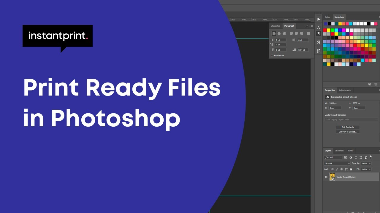 How to Make Print Ready Files in Photoshop CC | instantprint