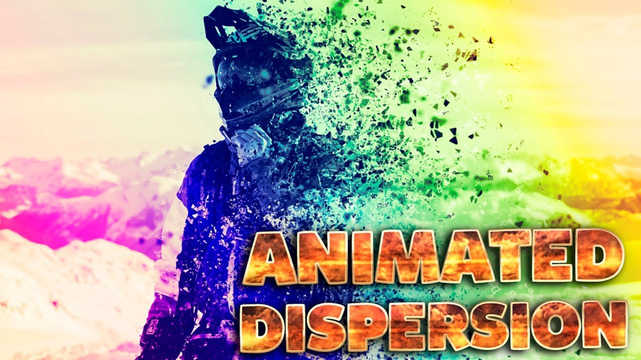 Animated Dispersion Effect in Adobe Photoshop CC 2019 ( Tutorial )