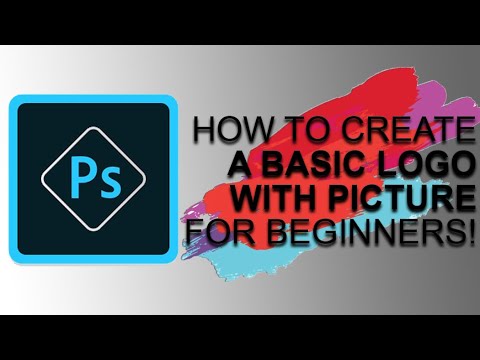 HOW TO: Basic Text Logo w/ Picture Using Adobe Photoshop