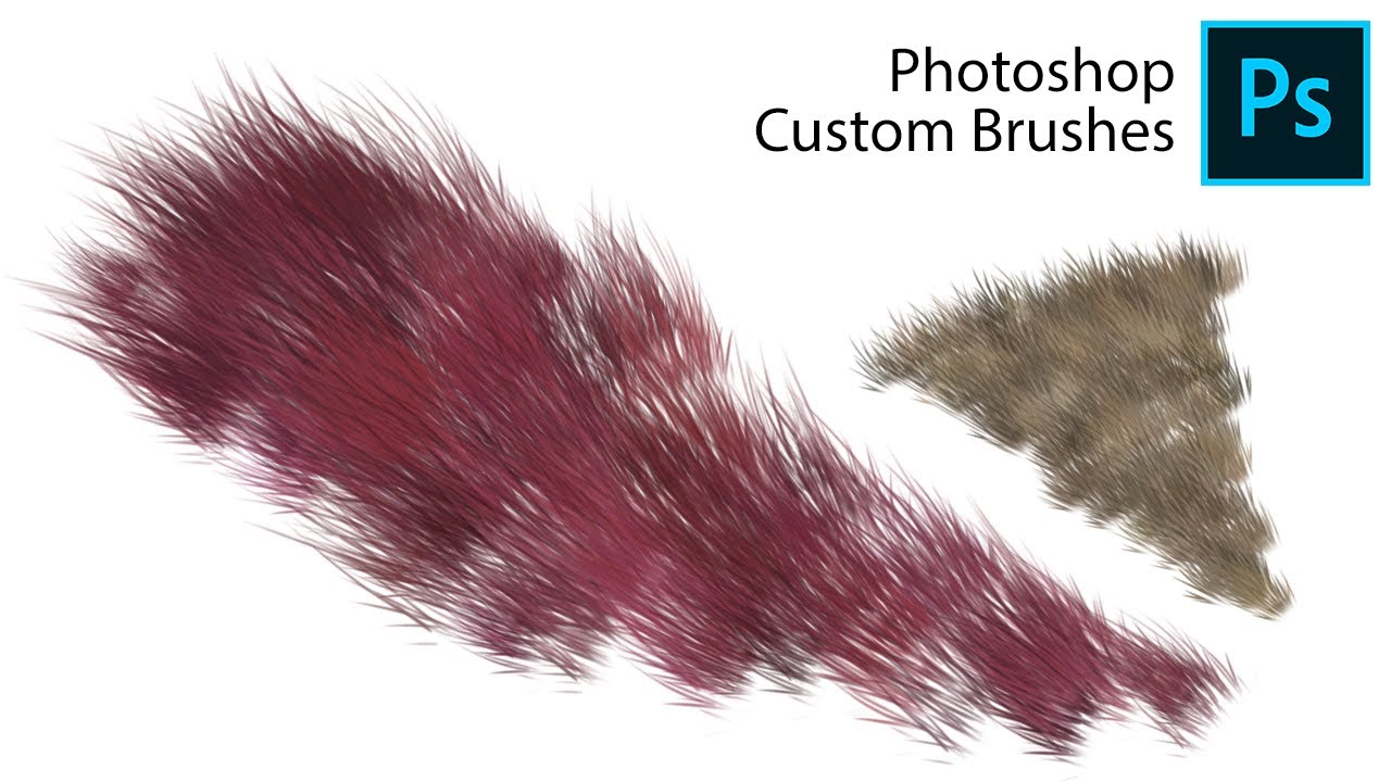 Photoshop & Adobe Fresco Brushes for Painting Hair (June 2019)