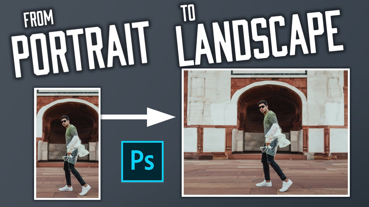 Photoshop Tutorial: Landscape Images from Portrait