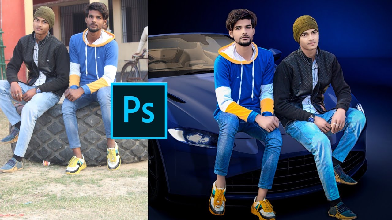 professional Photo Editing 2020 | Changing background | light effects | adobe Photoshop cc