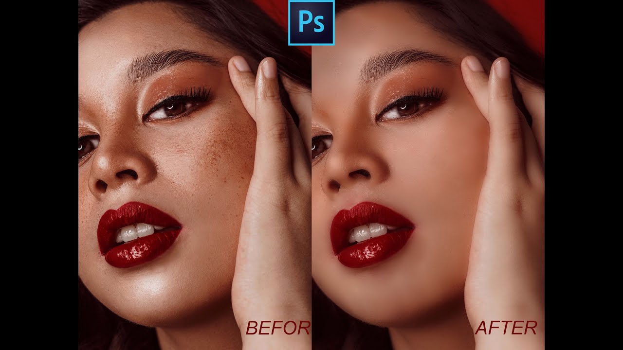 Photoshop Editing How To Retouch and softening in Adobe Photoshop