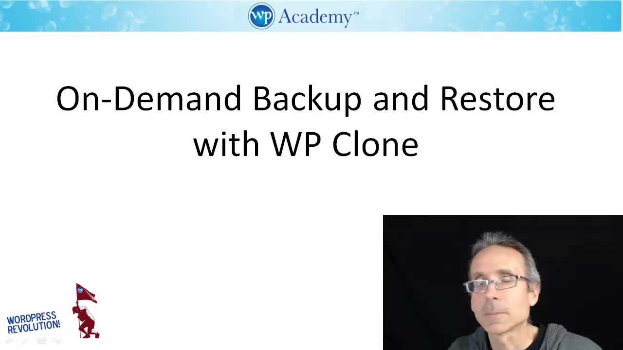 WP Clone Plugin Training Video: Copy / Migrate WordPress websites fast and free