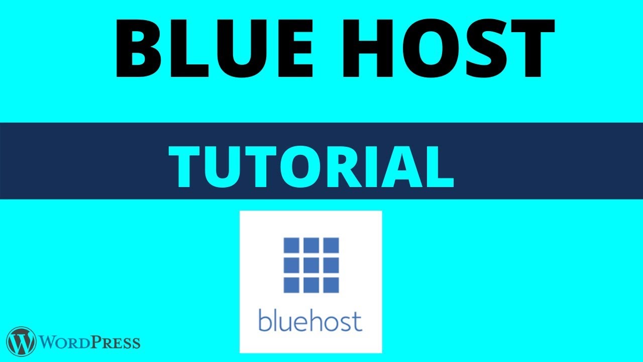 Bluehost Wordpress Tutorials 2019 For Beginners