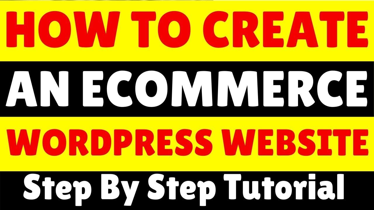 How To Create An Ecommerce Wordpress Website - Step By Step Tutorial For Beginners (Beautiful)