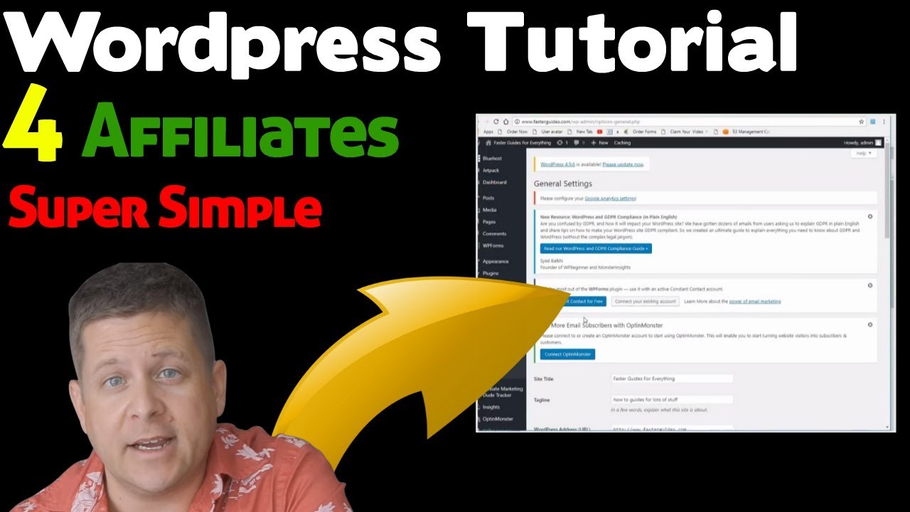 WordPress Tutorial For Beginners 2019 - How To Make A Wordpress Website