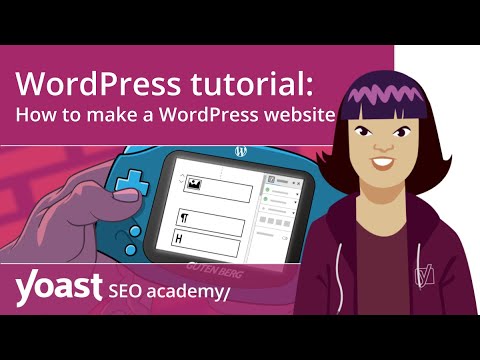 WordPress tutorial: How to make a WordPress website