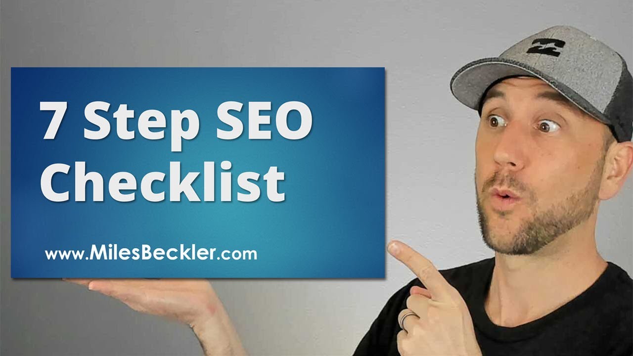 7 Step SEO Checklist For 2019 - The Secret Behind My 14,969,843 Visits From Google Revealed!