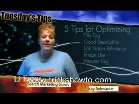 Best SEO Optimization Tips - SEO Optimization Tutorial (2013)