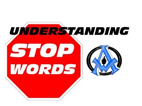 Understanding Stop Words Search Engine Optimization Google Bing Yahoo