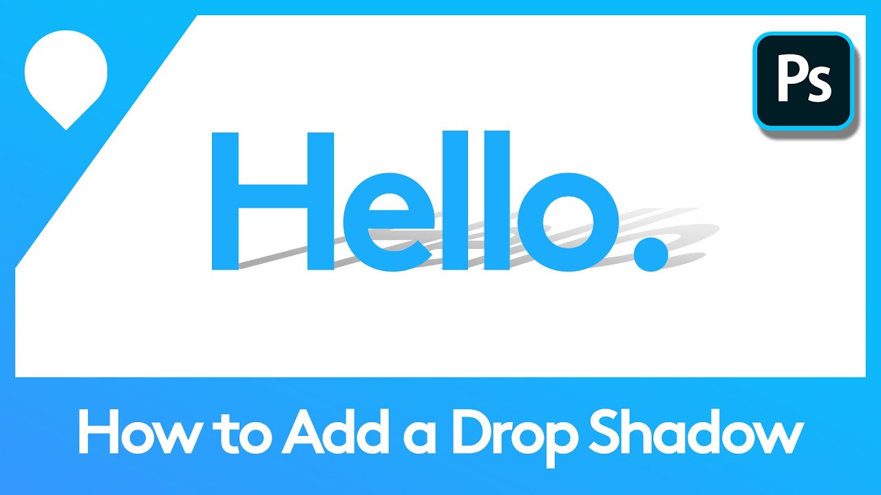 How to Add a Drop Shadow in Photoshop | Adobe Tutorial