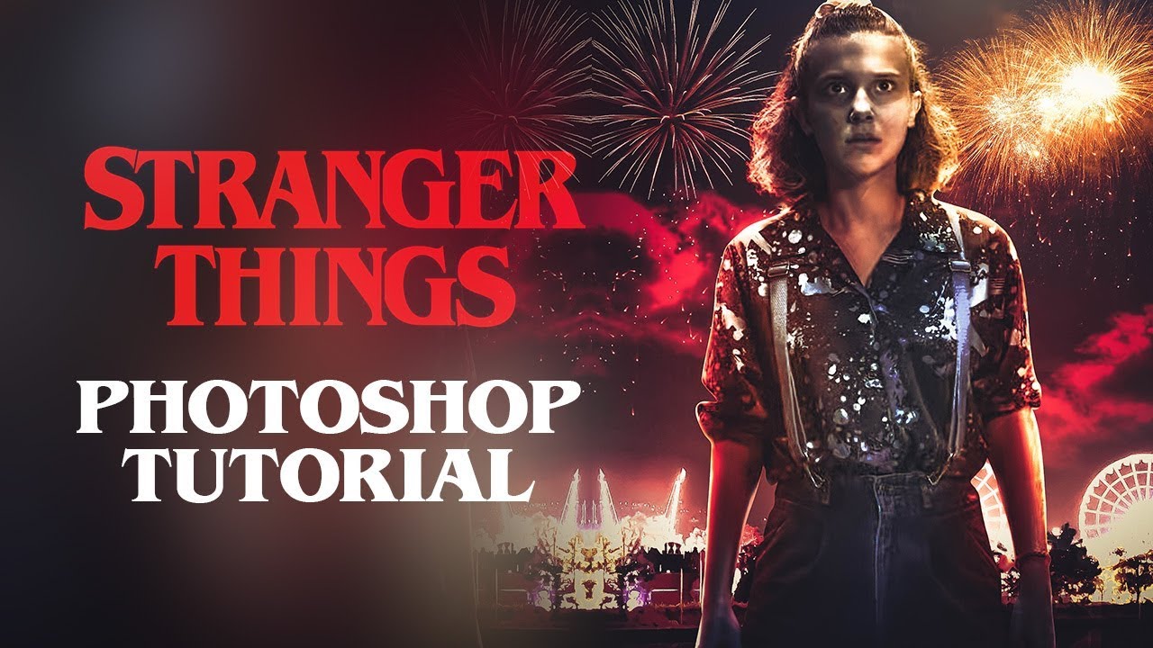 Stranger Things Photo Effect - Photoshop Tutorial