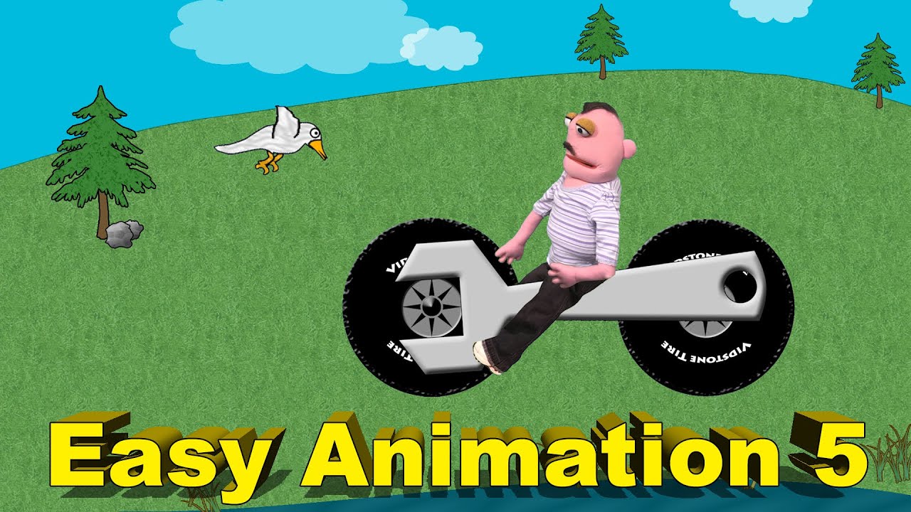 Easy Animation 5 - How To Animate With Adobe Photoshop & Premiere Tutorial