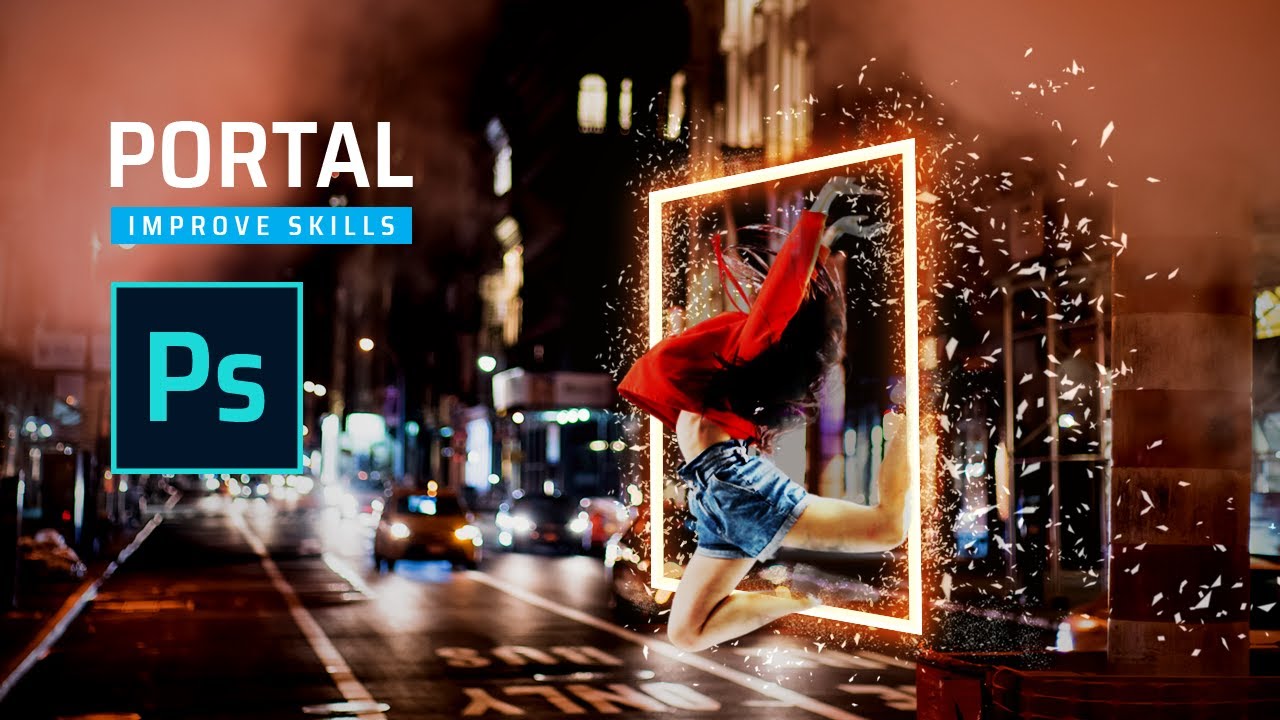 How to Portal photo editing in Adobe Photoshop CC