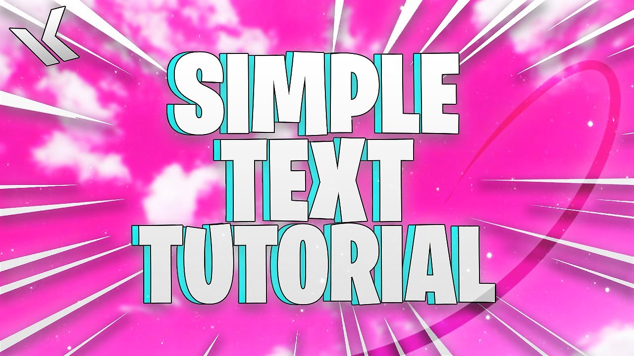 Easy Text TUTORIAL For Beginners In PhotoShop