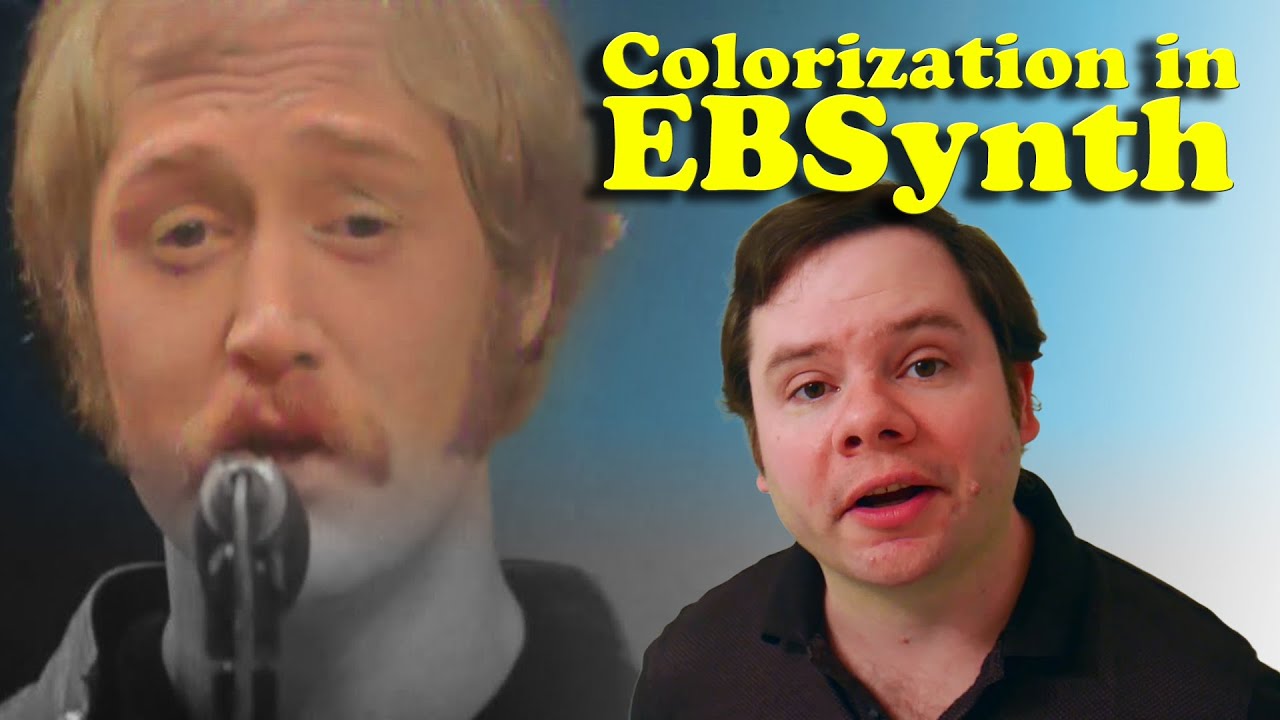 Colorization with EBSynth, DeOldify and Photoshop Tutorial (How To)