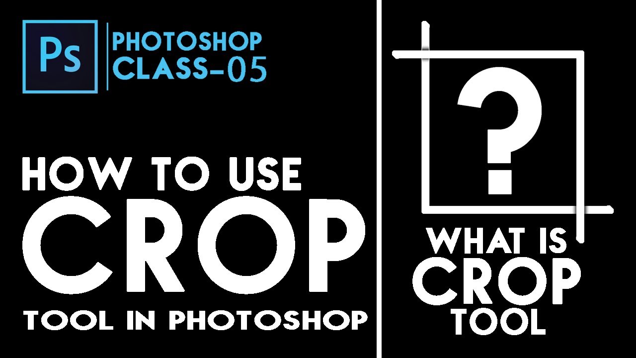 How to Use Crop tool | Photoshop | Class-5 | Subhan Adobe Ideas | Urdu/hindi | Complete Course