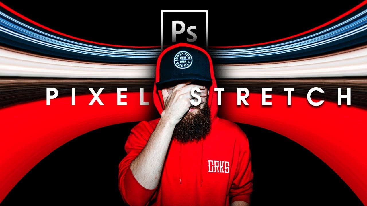 Pixel Stretch Technique | Easy Adobe Photoshop  Tutorial