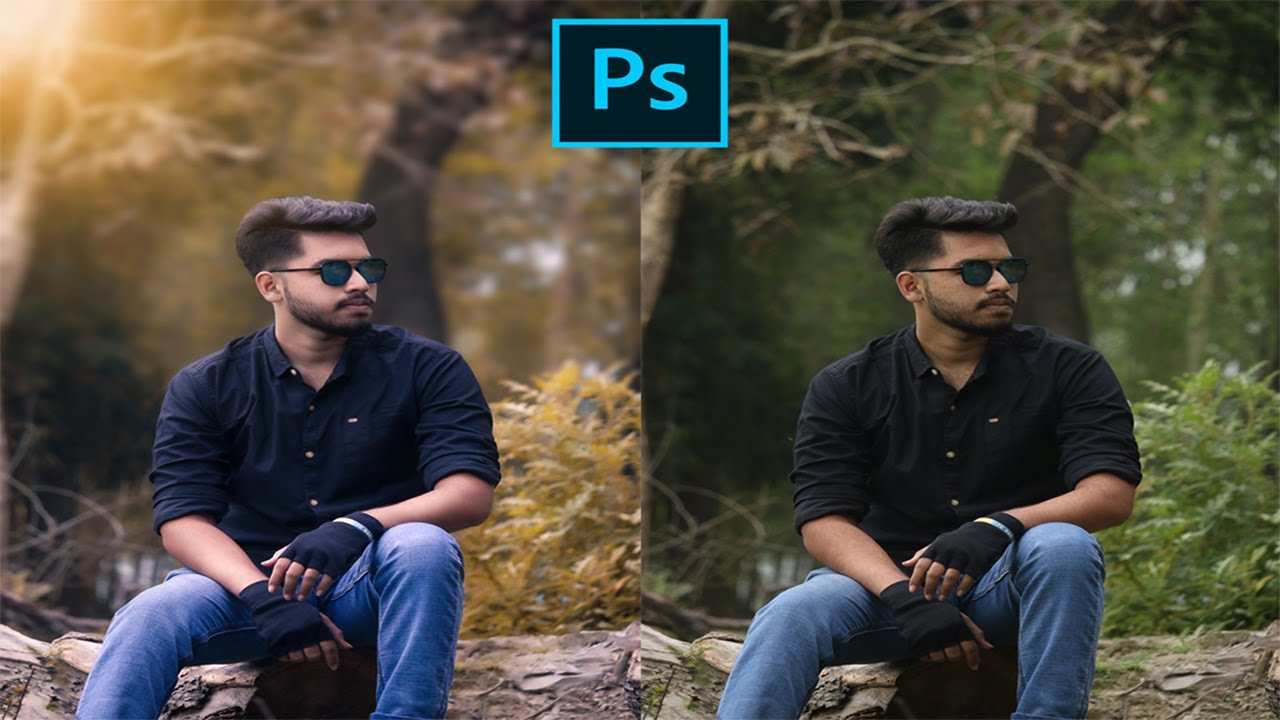 Outdoor Portrait Editing in Adobe Photoshop CC 2020