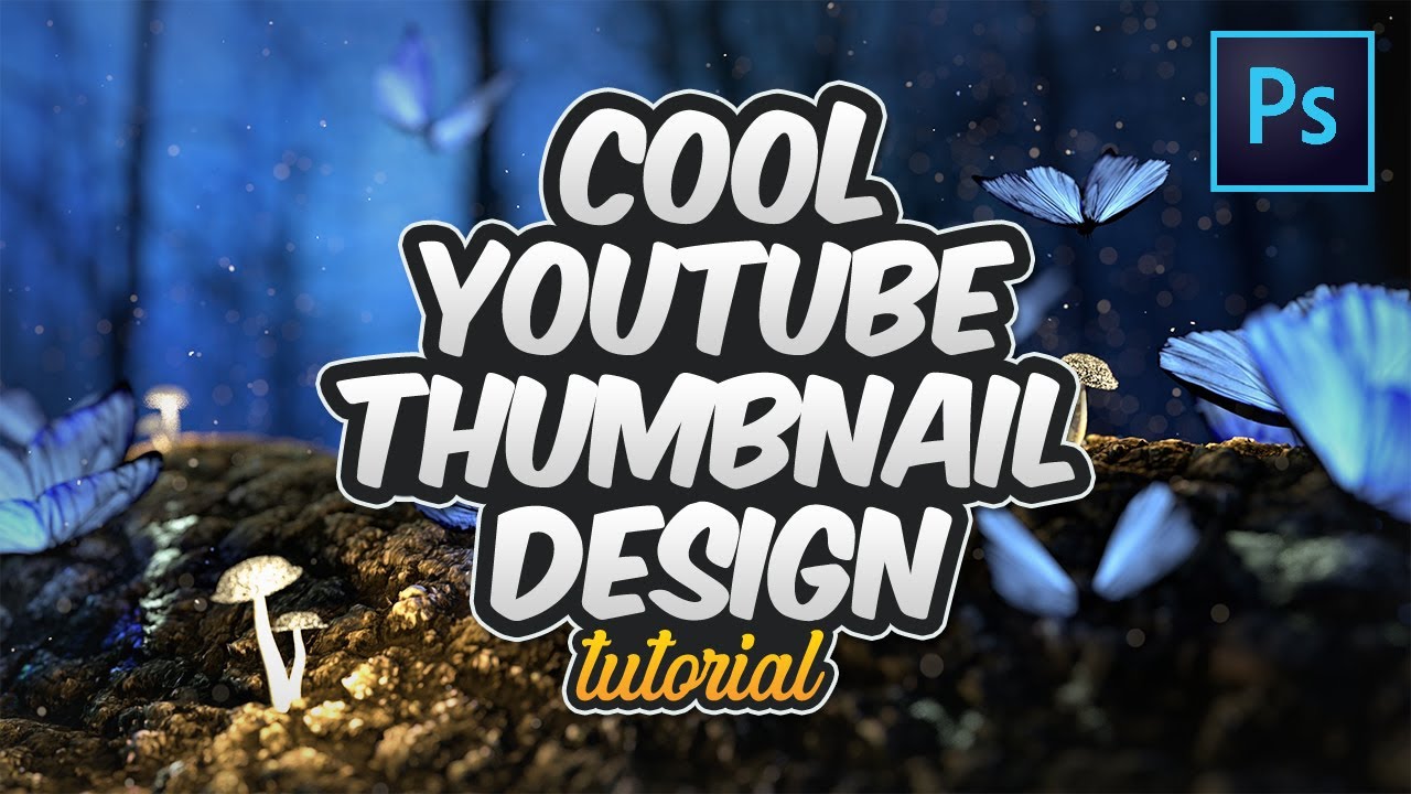 Cool Youtube Thumbnail Design Tutorial in Adobe Photoshop