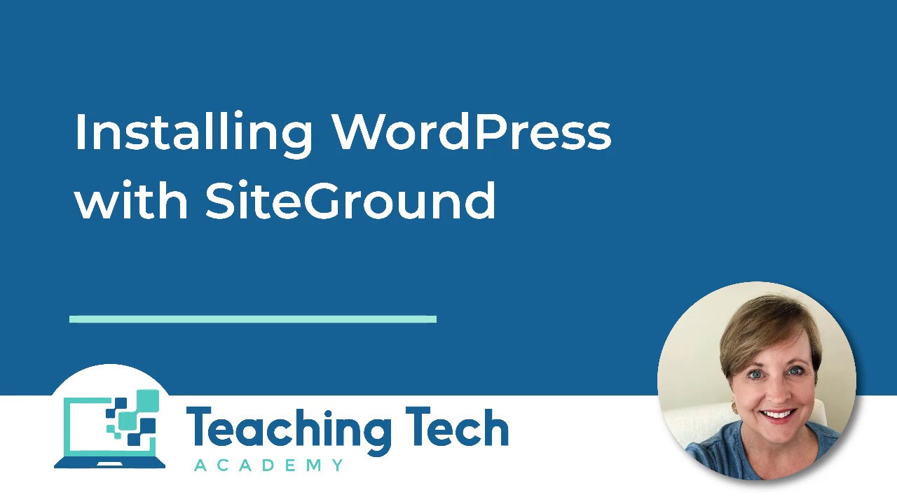 How to install WordPress using SiteGround Hosting