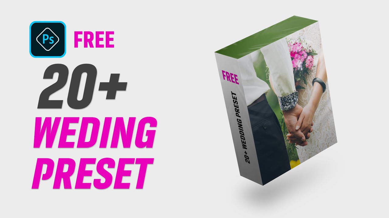 20+ Free Wedding preset for Photoshop Camera RAW filter