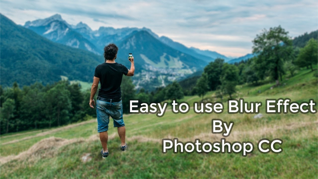 Blur background in Photoshop | Photoshop Tutorial | Adobe Photoshop CC