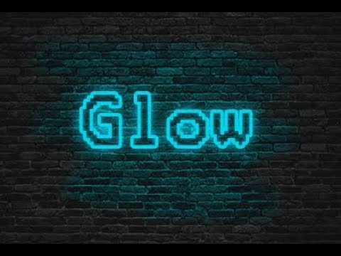 Glowing Text Effect an Adobe Photoshop Quick Tutorial