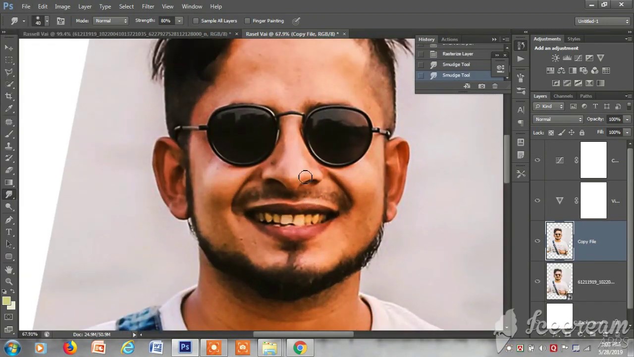 Как сохранить изображение в adobe photoshop