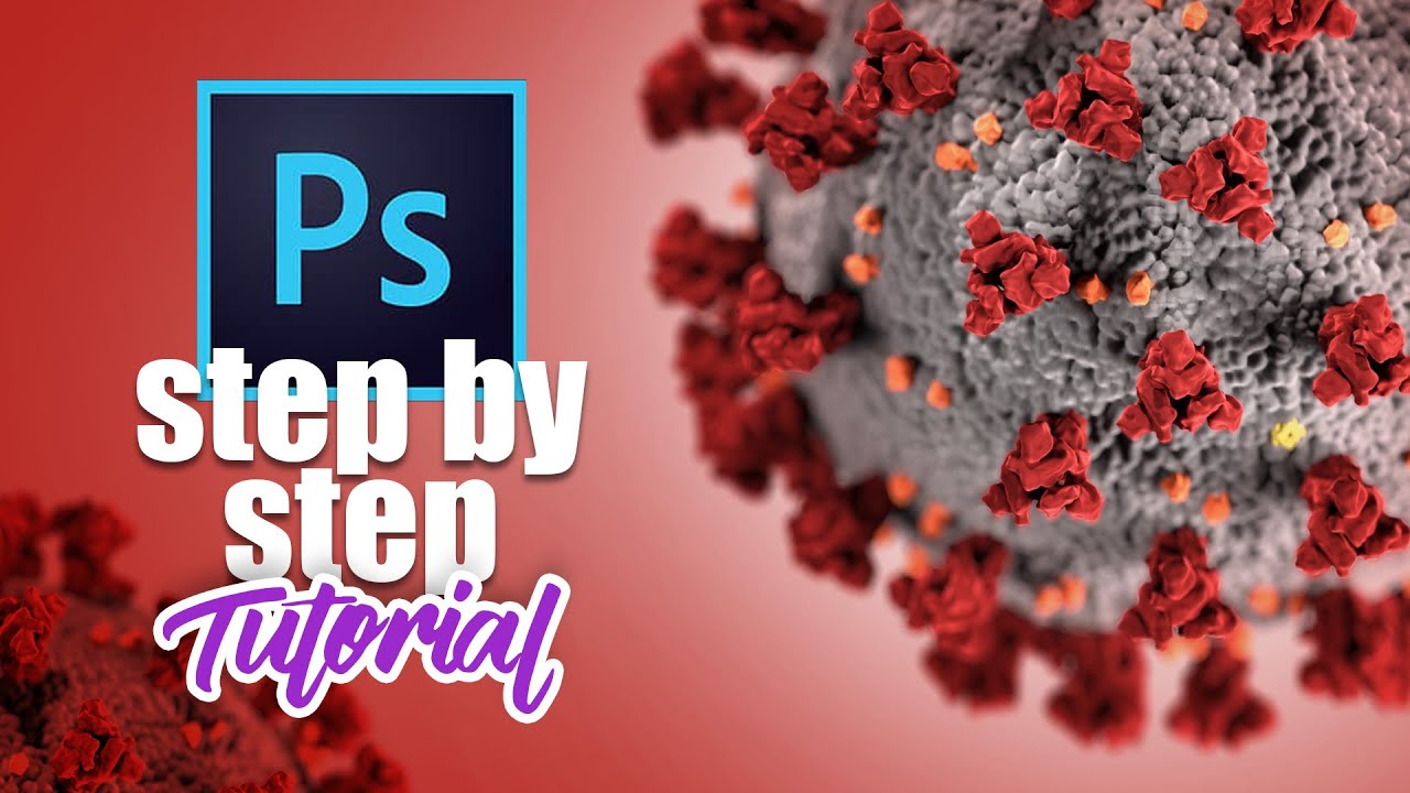 How to design an infographic about Corona Virus | Photoshop Tutorial | Beginners