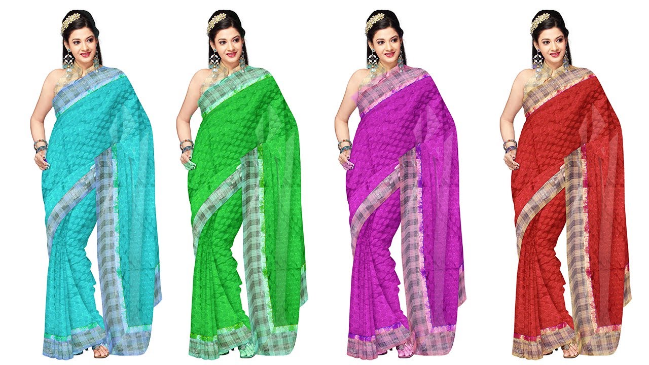 How to Change Saree Colour in adobe photoshop for begners | srinu photo editing