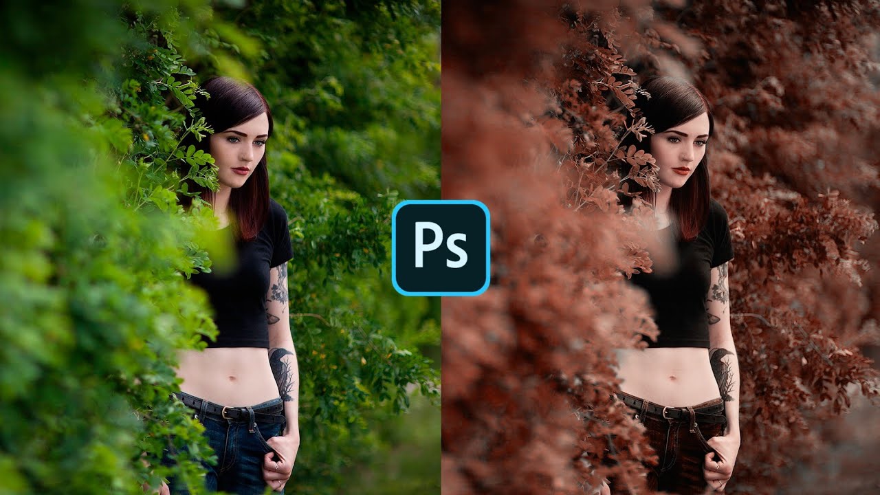 Mobile PhotoShop Tutorial - Chocolate Color Grading Tutorial - Photoshop Cinematic Editing
