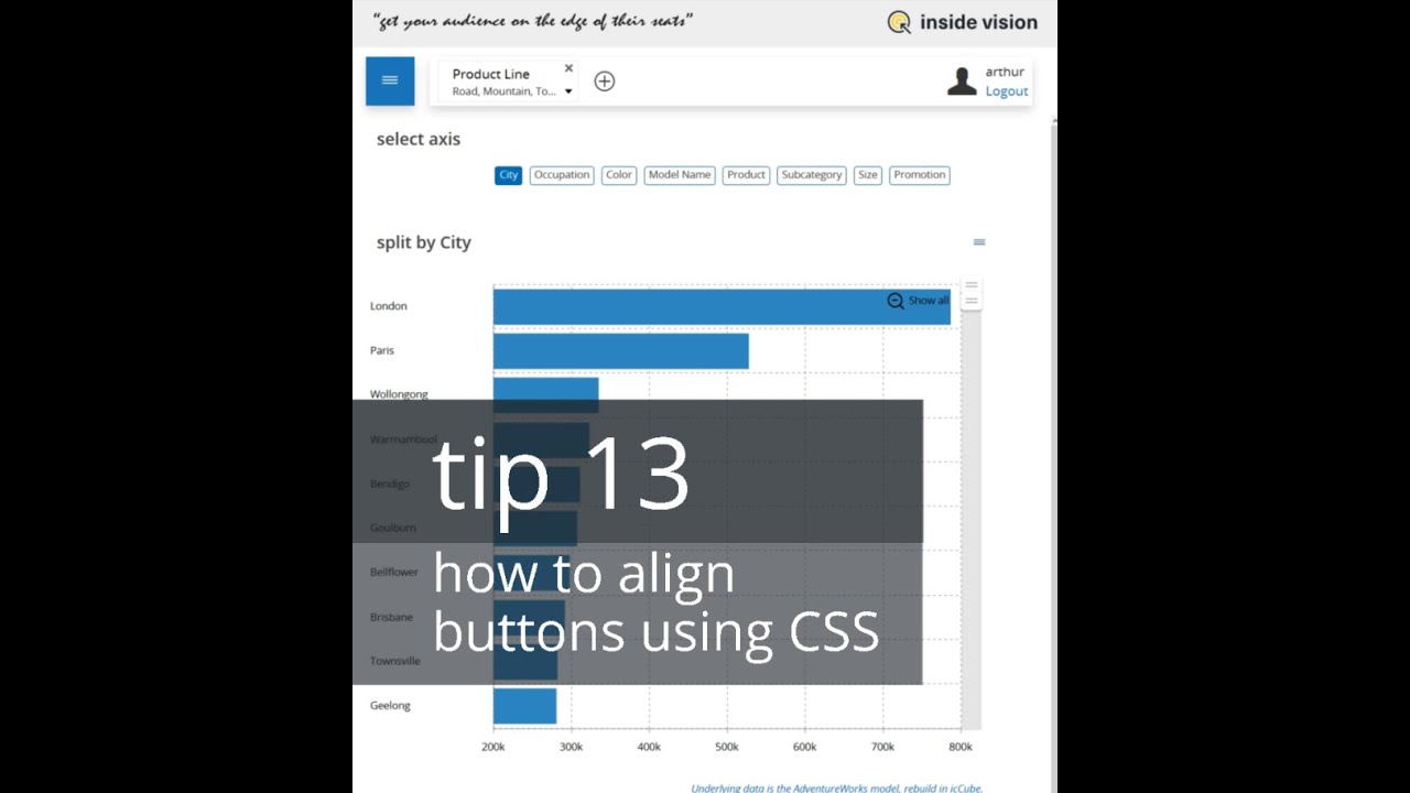 tip 13 - how to align buttons using CSS improve design