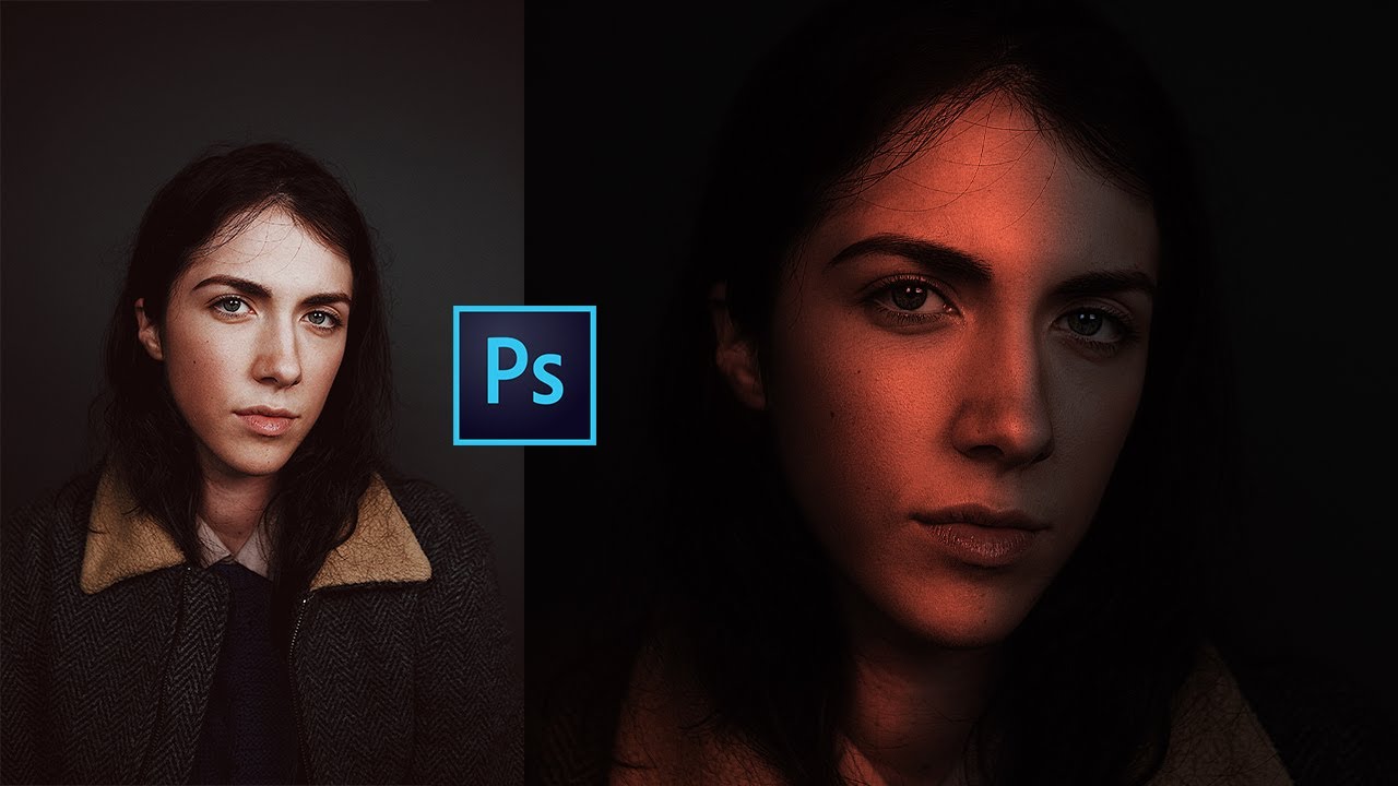How to make Dramatic Glowing light into your face | Easy Photoshop Tutorial