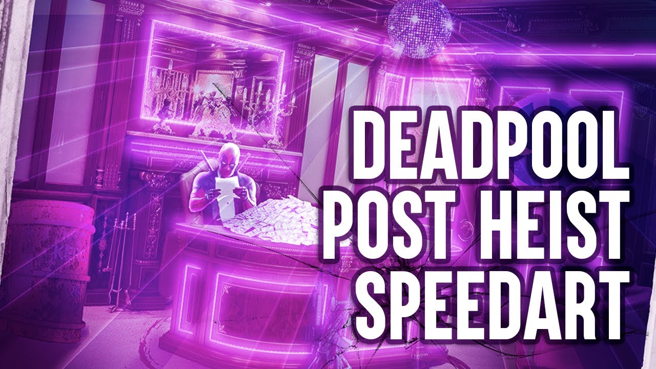 Deadpool Post Heist | Speedart (Photoshop)