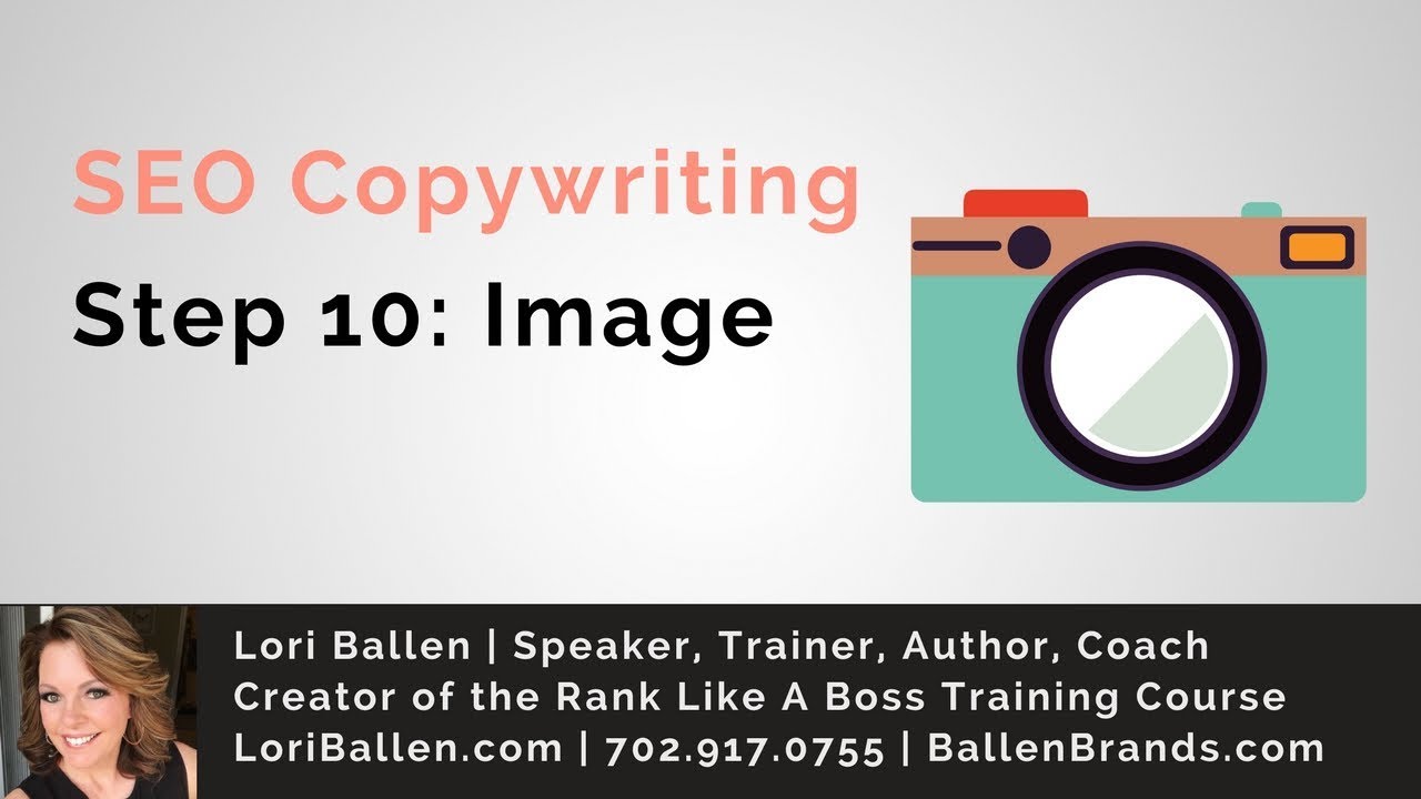 SEO Copywriting Tips | Step 10 | Adding a Featured Image | LoriBallen.com 2018