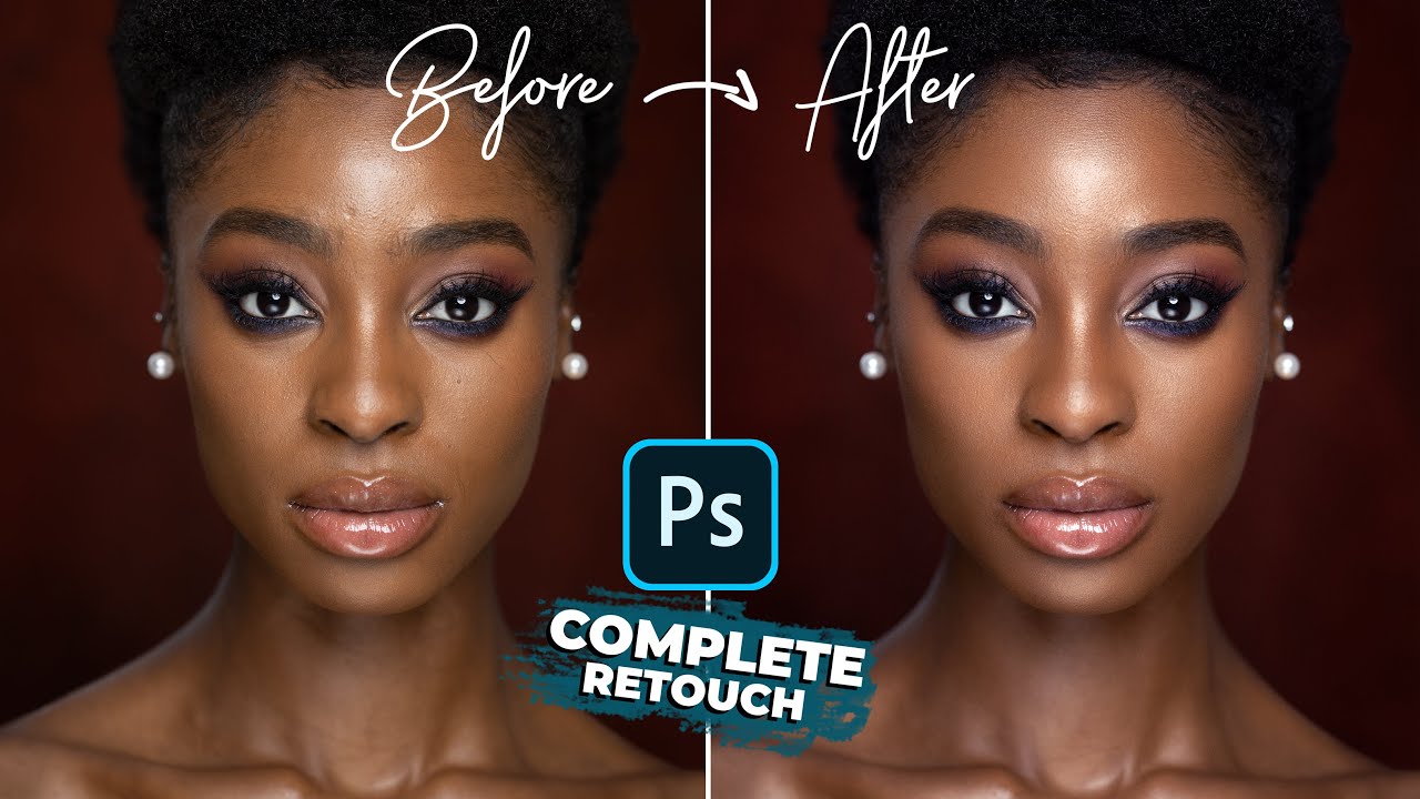 WATCH ME EDIT | High-End Skin Retouching In Photoshop CC 2020 (EP. 1)