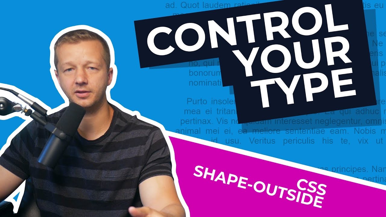 Control Type Position with CSS Shape-Outside - Endless Possibilities!